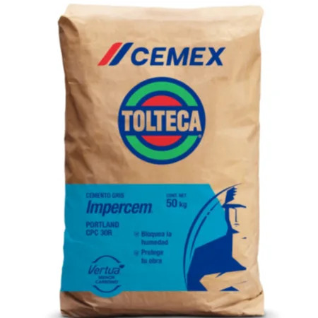 Tolteca, Cemento Impercem Cpc30R 50 Kg, Saco