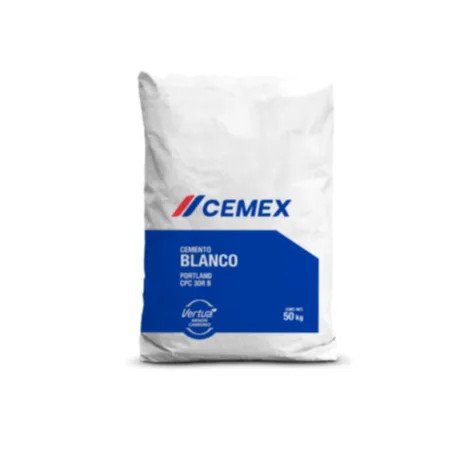 Cemex, Cemento Blanco Cpc30Rb 25 Kg, Saco